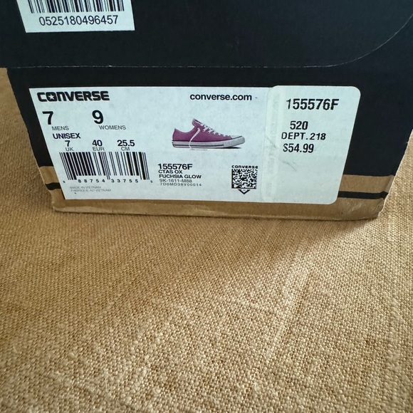 Converse Chuck Taylor All Star Shoe Fuchsia - Picture 4 of 7